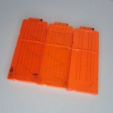 lot of 3 Nerf Strike Elite 12 Magazine clips