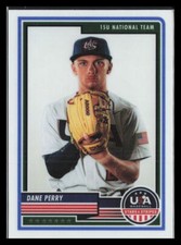 2023 Panini USA Baseball Stars & Stripes Dane Perry #37