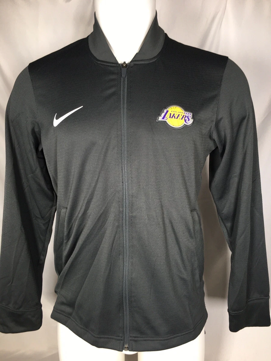 Lakers black cheap nike jacket