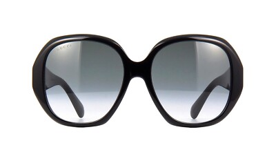Gucci GG0796S Black/Grey Shaded (001) Sunglasses 