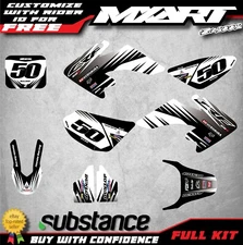 Custom Decal Kit SHARP STYLE Honda CRF 50 2004 - 2012 stickers decals graphics