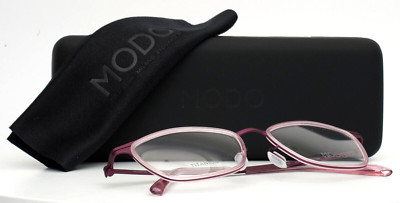 MODO 4415 PCRY Pink Crystal Womens Semi Cat Eye Eyeglasses 48-17-138 B:32