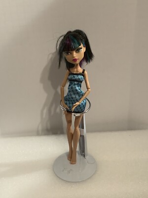 Monster High Creepateria Cleo De Nile Doll With Blue Dress Mattel 2008