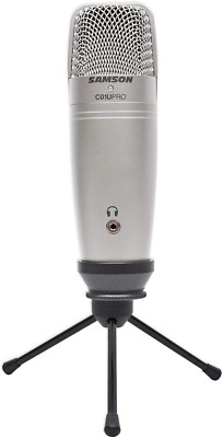 C01U Pro USB Large Diaphragm Studio Condenser Microphone Mic+Tripod Stand