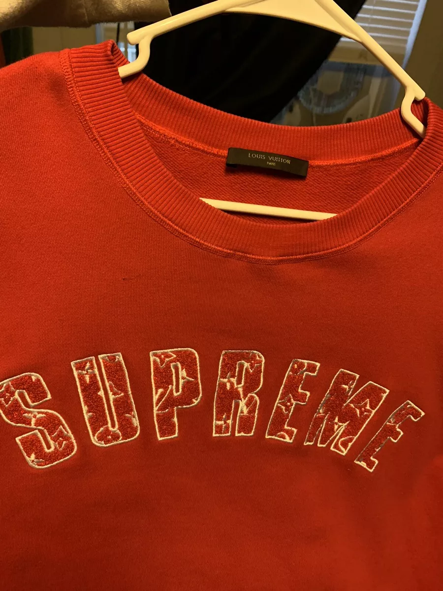 Louis Vuitton, Sweaters, Louis Vuitton X Supreme Sweater