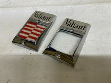 1960-1961 Plymouth Valiant Emblem Mopar Ornament Badge Molding Trim Coupe 1960-1961 Plymouth Valiant Emblem Mopar Ornament Badge Molding Trim Coupe