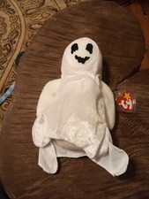 TY Beanie Baby Sheets The Ghost 1999 With Tag See Description