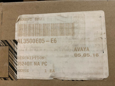 Avaya AL3500E05-E6 Kit NEW (ERS3524GT 3500 Series Switch)