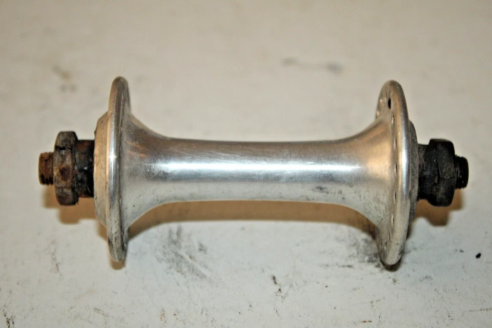 Joytech 92I Vintage Front Bike Hub Silver 36H 100mm QR Touring Fast USA Shipper - Image 4 of 4