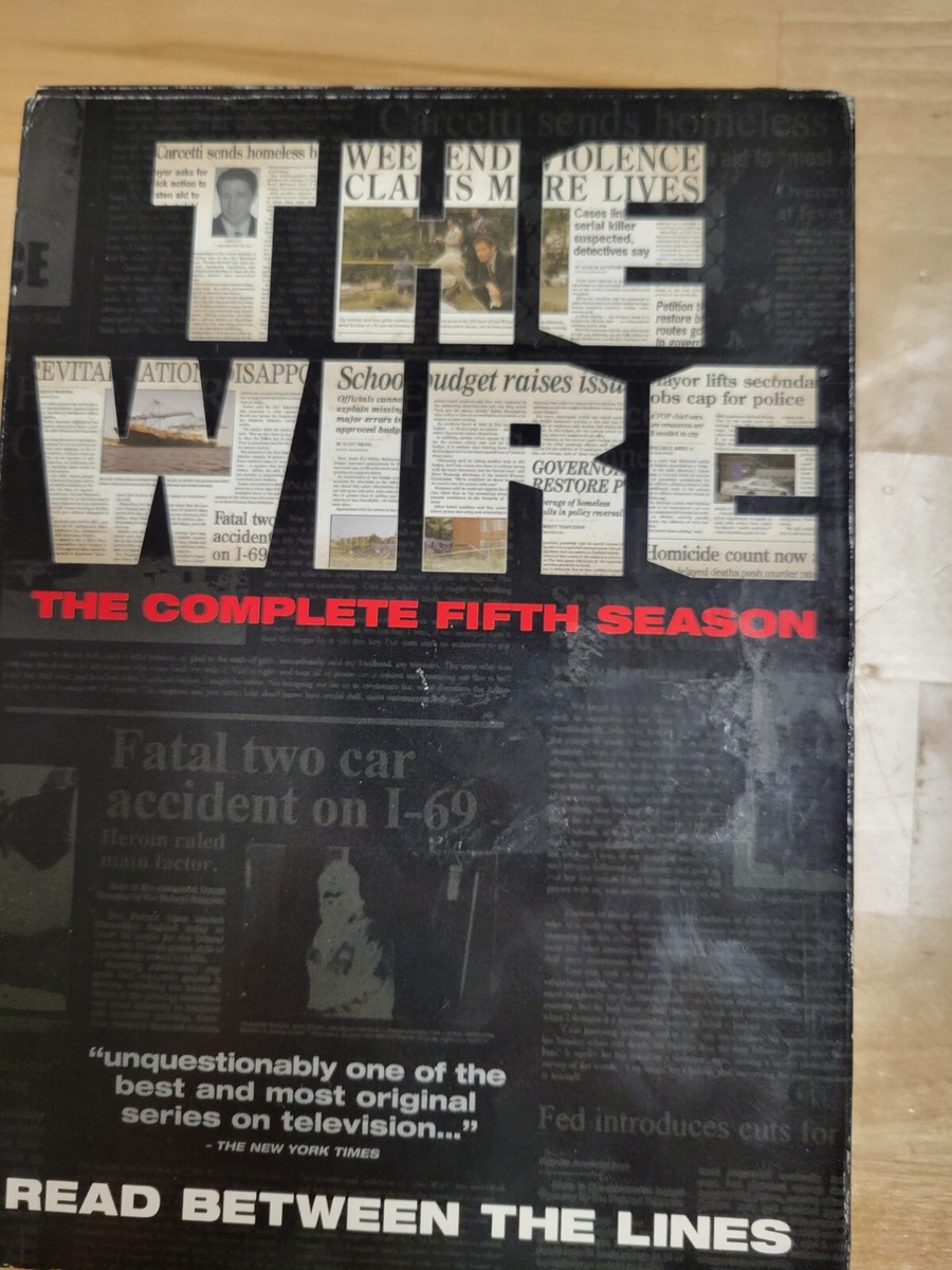 Wire: Complete Fifth Season [DVD] [Import] 【公式通販】