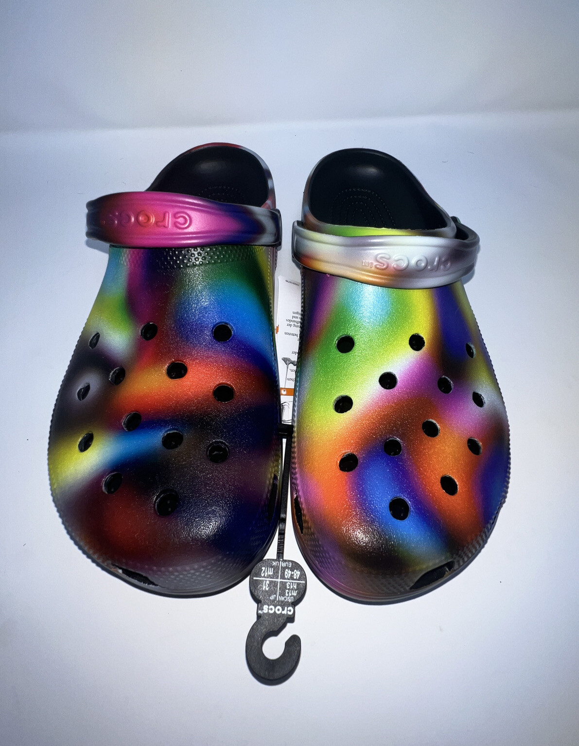 Slippers Unisex  Crocs Classic Solarized Clog 207556.0c4 ~ New ~ Size 13-image
