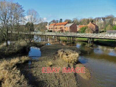 PHOTO  ESK VALLEY RAILWAY BRIDGE CROSSING THE ESK SW OF RUSWARP STATION. THE ESK