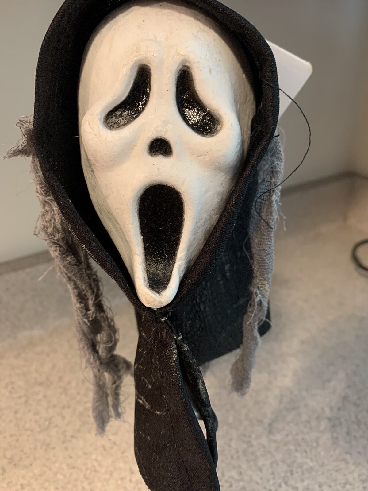 1pc Classic Scary Ghost Face Head Mask For Scream, Eva Material