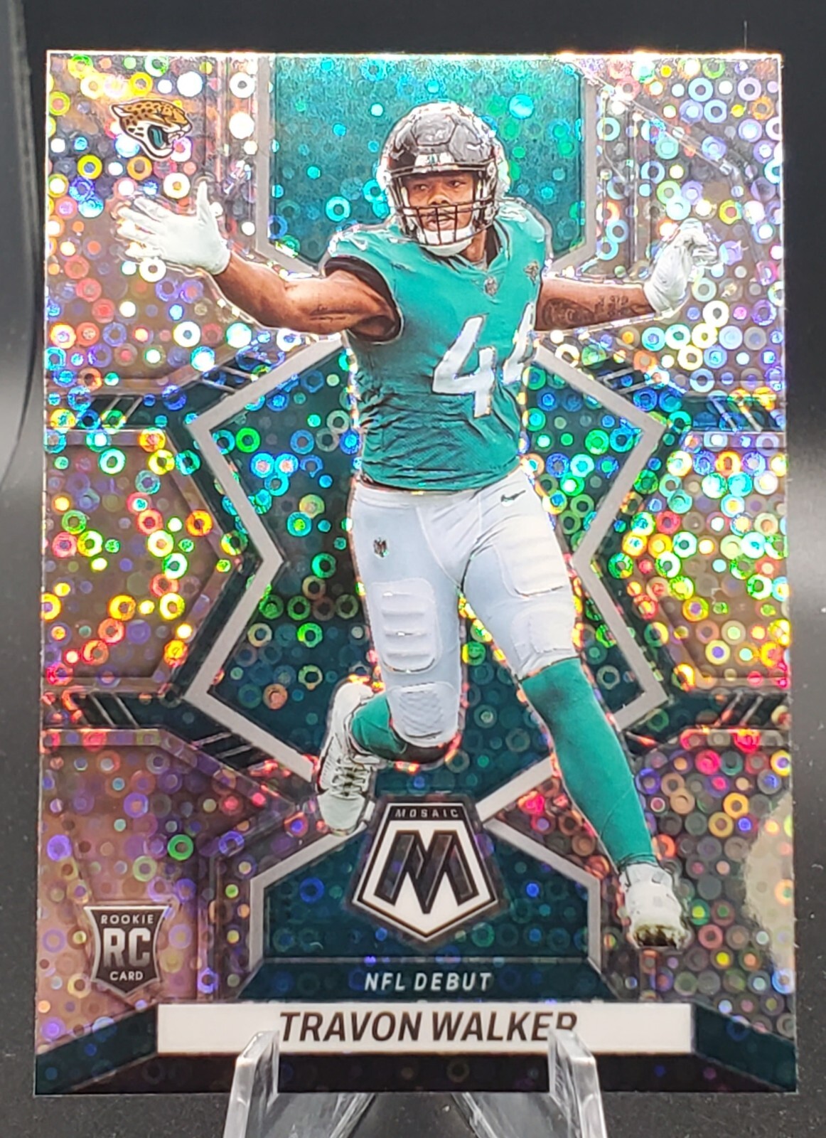 2022 Panini Mosaic Travon Walker Disco Prizm RC  #286 Jaguars