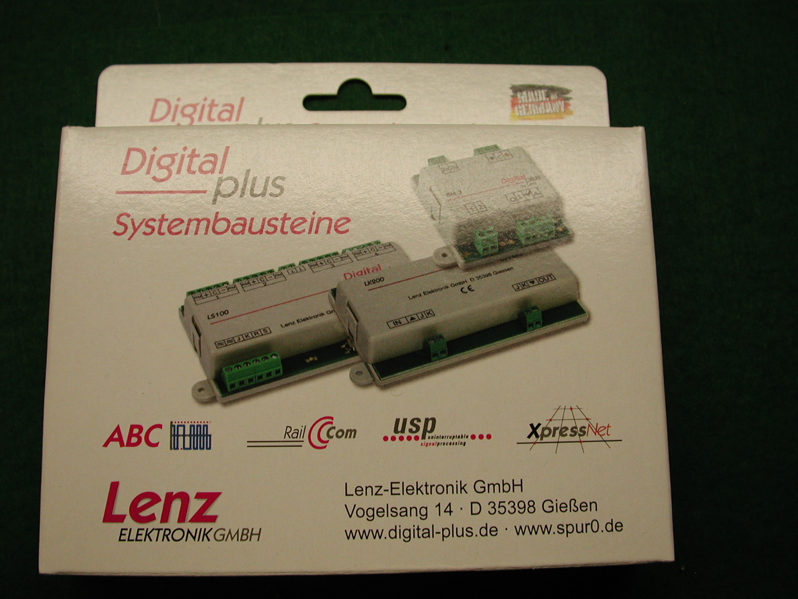 Lenz DCC Art.nr. 22621 Block Section Module Bm3k for Use in Reverse ...