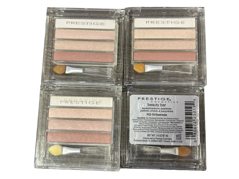 Eyeshadow Palette "Beauty Bar" FCE-19 Illuminate, NEW(Other) OS (Pack of 4) - Image 3 of 3