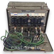 Vintage Military Switchboard LP10 Polish Army For Field Telephone Receiver Radio