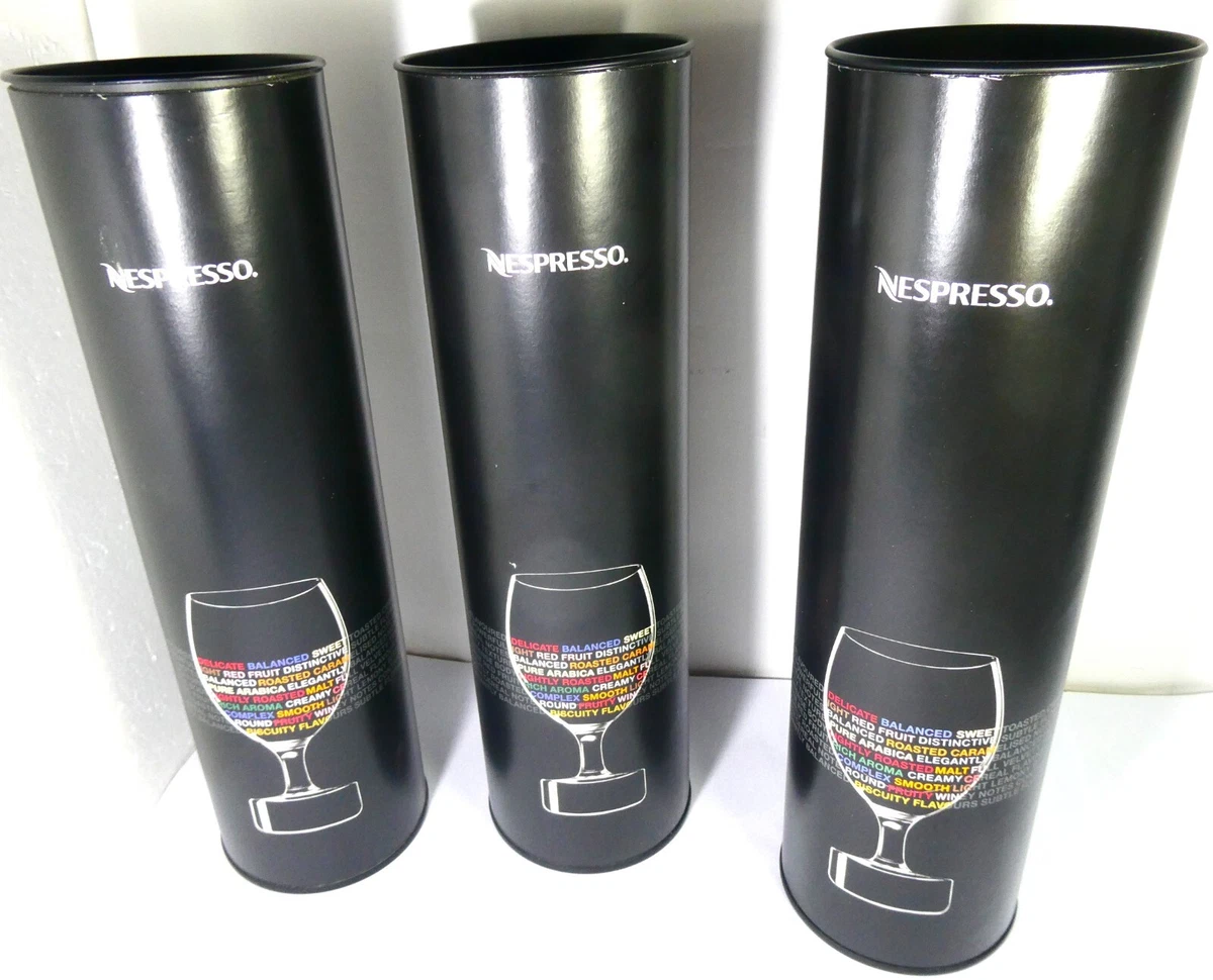 Nespresso set 3X2 Tasting Glasses Reveal Espresso Mild, In Brand Boxes w  sku,New | eBay