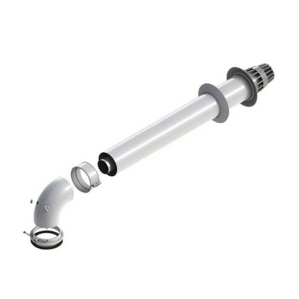 KIT COASSIALE FERROLI 60/100 KIT FUMI PER SCALDABAGNO E CALDAIA 010012X0