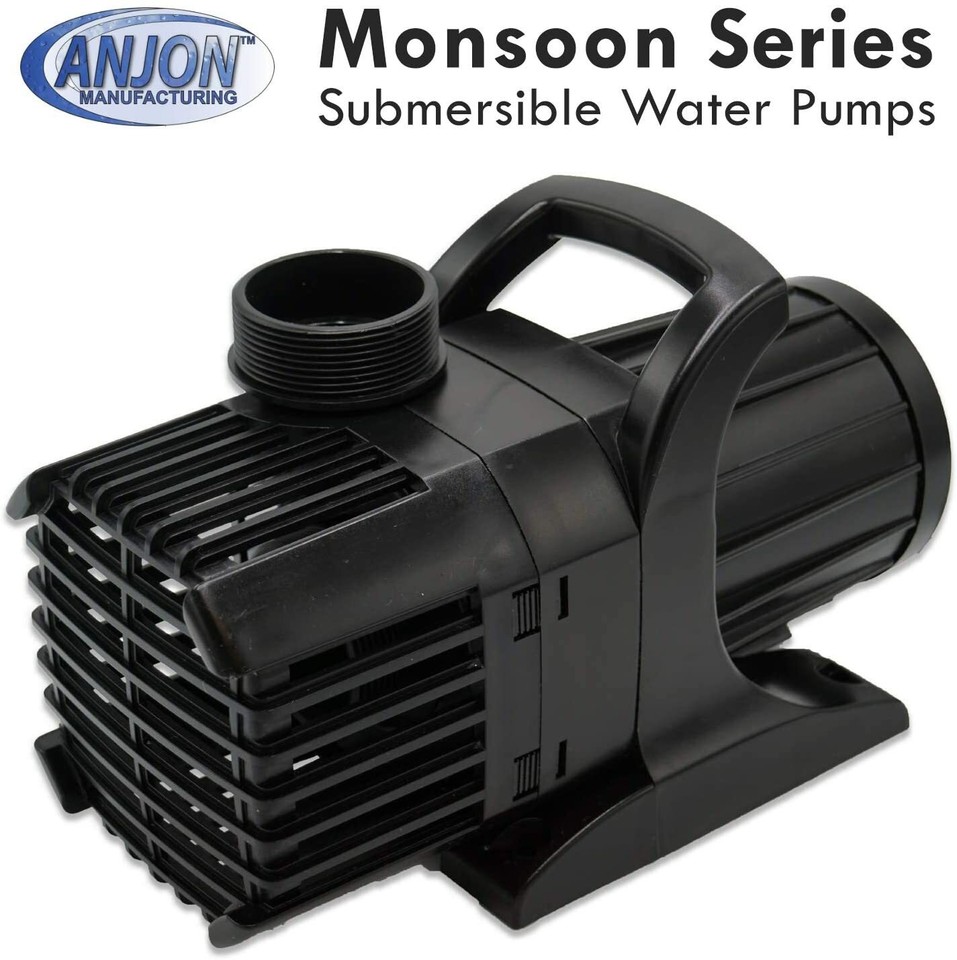 Anjon Monsoon Series Submersible Pond and Water Garden Pump Cord Length