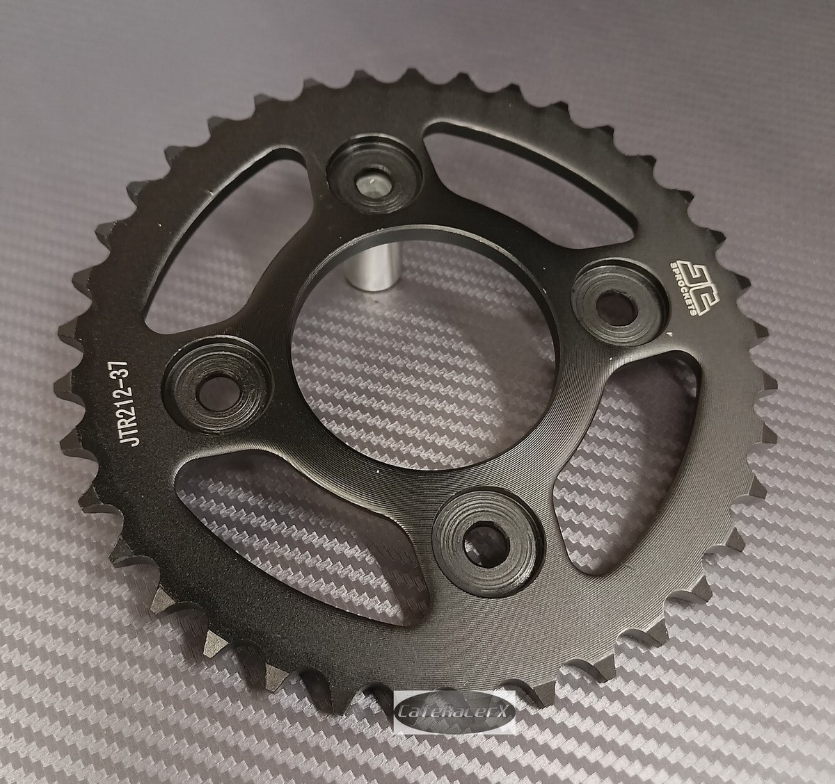 Honda Grom Rear Sprocket 37 Tooth 420 Chain 37T Black Sprocket