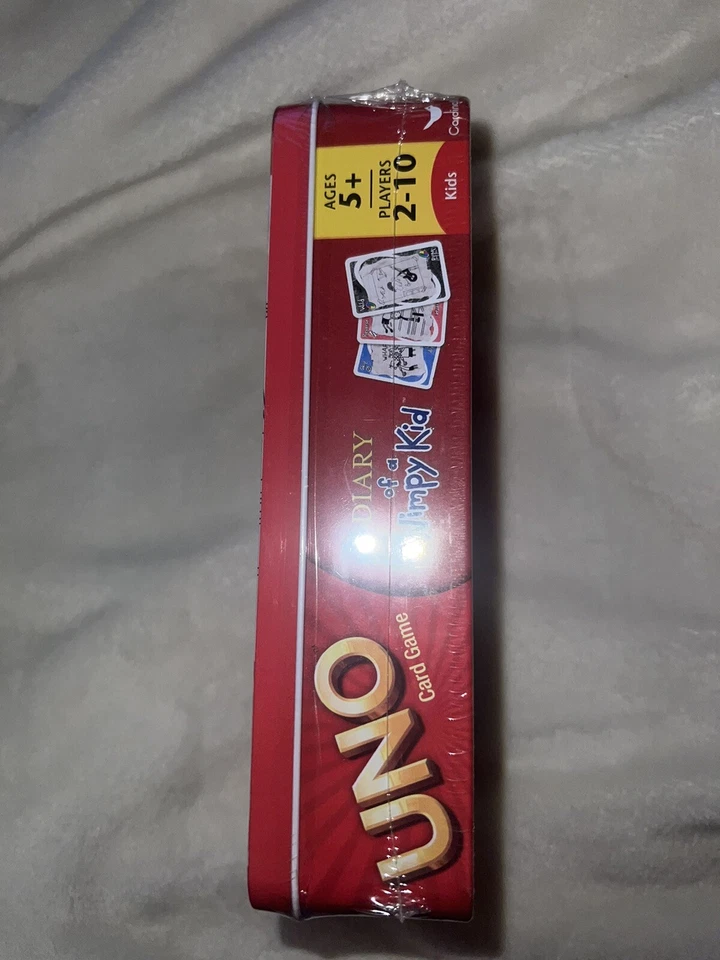 UNO Diary of a Wimpy Kid 2012 Card Game NEW IN SEALED TIN 70238K GM - Image 4 of 4