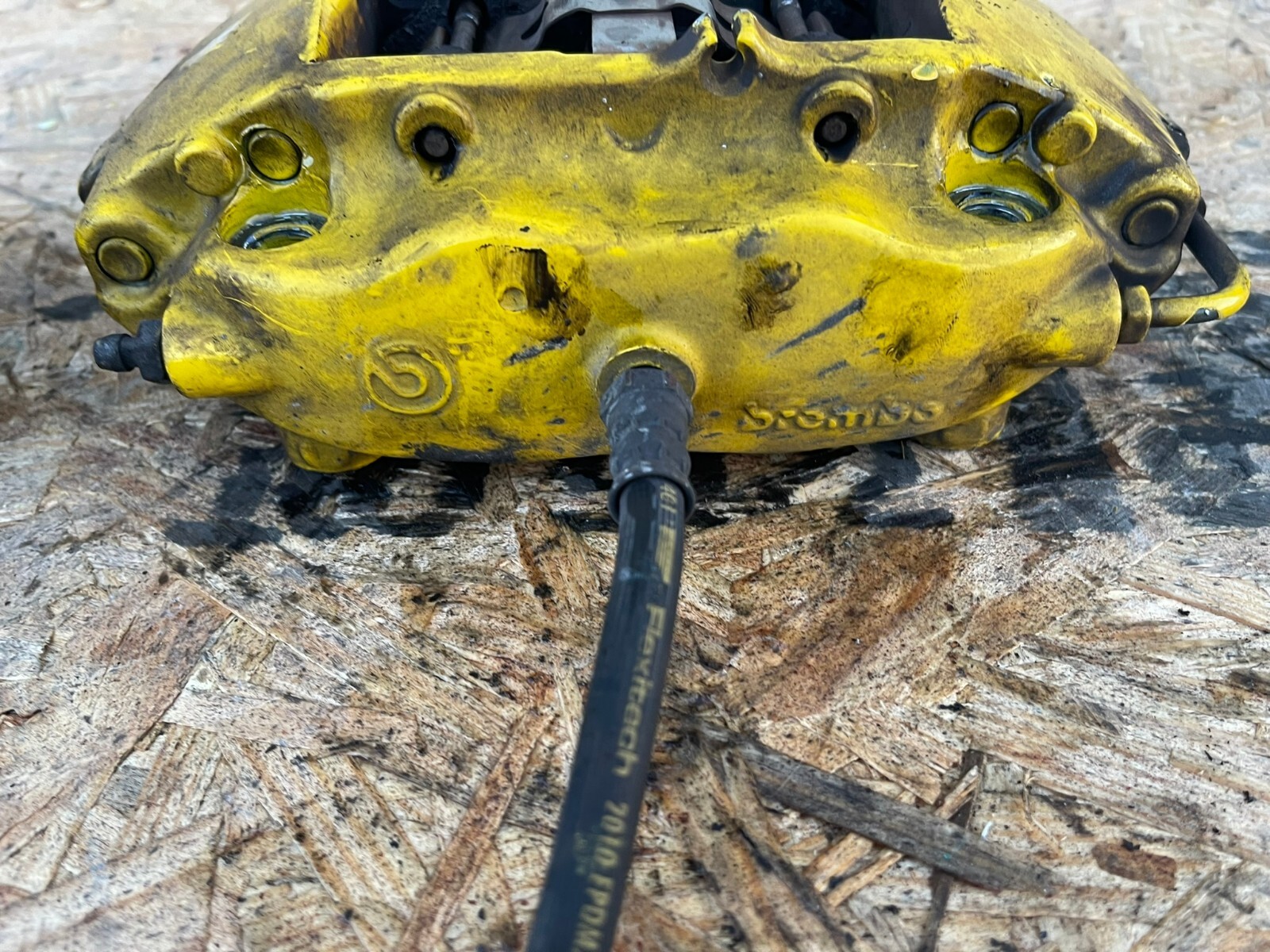 REAR BREMBO BRAKE CALIPER SET ASSEMBLY 58k 08-18 MASERATI GRANTURISMO M145