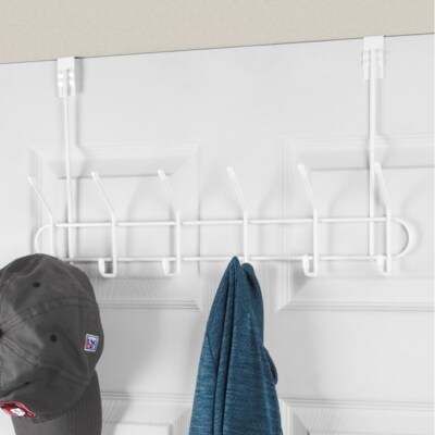 Spectrum Over-the-door Hook Rack White | eBay Australia