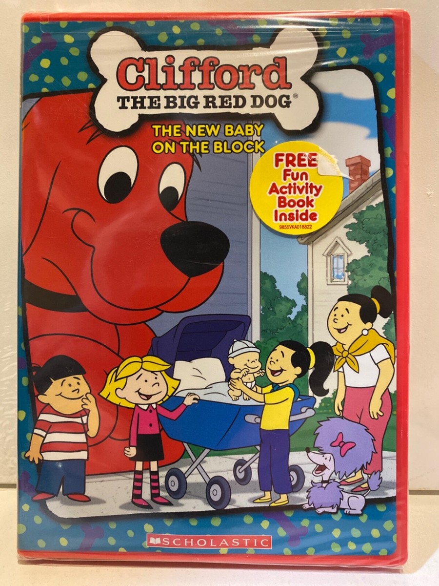 Clifford The Big Red Dog The New Baby on The Block (DVD, 2006