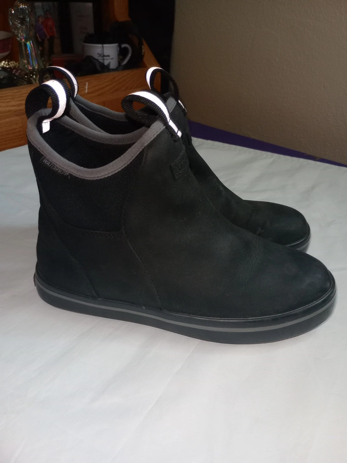 XTRATUF 030022 Women’s Wheelhouse 6" Ankle Waterproof Commercial Deck Boot sz 7