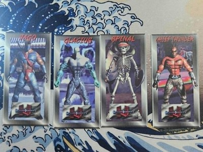 Killer Instinct 1994 Nintendo Trading Cards | Pick: Jago, Glacius, Spinal, Chief