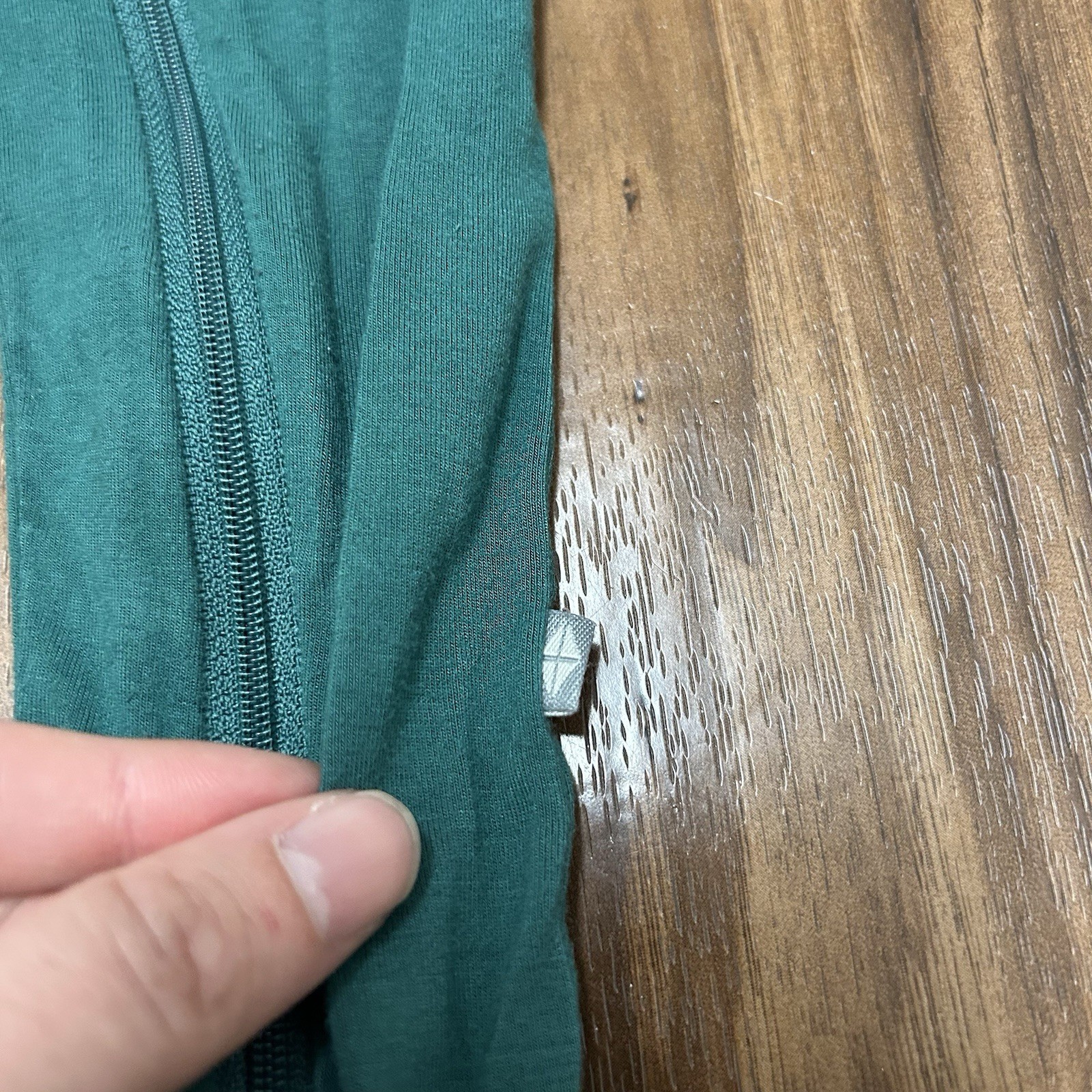 Kyte Baby Zippered Footie Bamboo Emerald Forest Green 6-12M