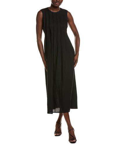 Emerson Fry Plait Linen-Blend Maxi Dress Women's