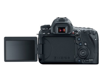 Canon EOS 6D Mark II 26.2MP Digital SLR Camera - Black (Body Only