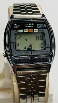 Vintage Seiko Alba Game Digital Y765-5000 Men's Quartz Watch