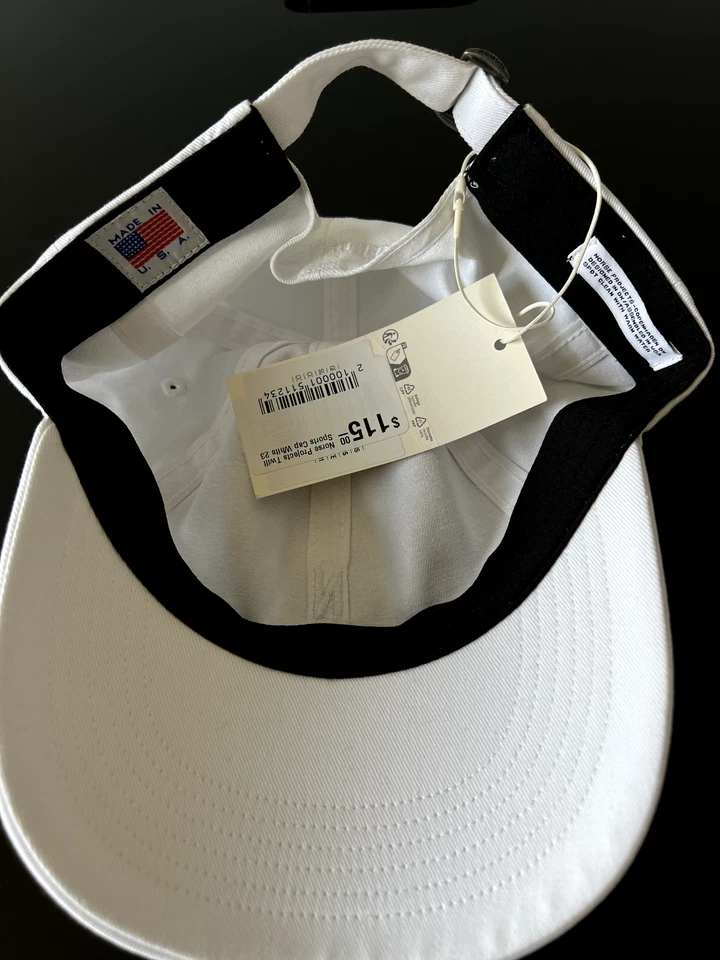 Norse Projects Twill Sports Cap White - Image 3 of 4