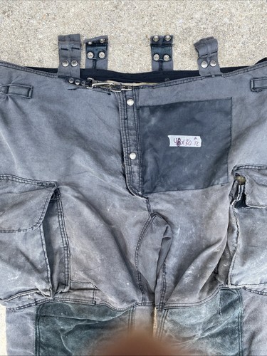 Firefighter Janesville Lion Apparel Turnout Bunker Pants 48 X 30 2012 BLACK - Picture 2 of 13
