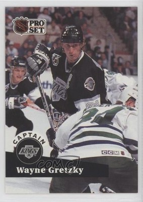 1991-92 Pro Set Wayne Gretzky #574 HOF k2t