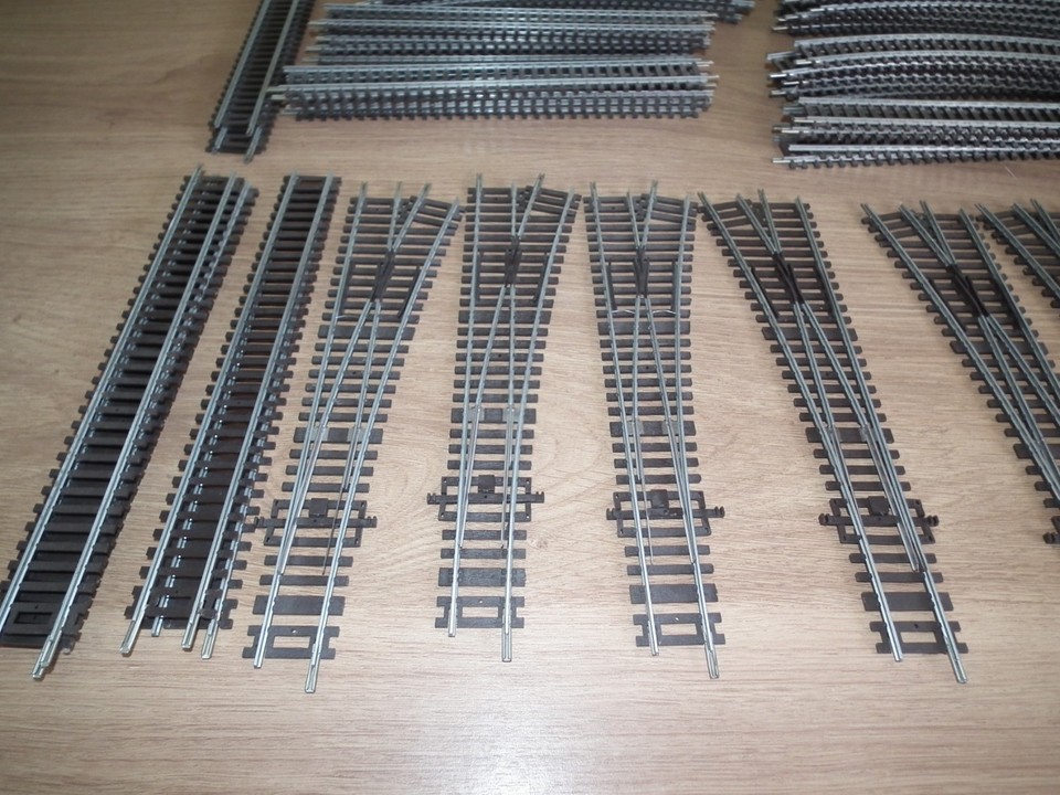 Hachette Models HACHETTE HO/OO GAUGE TRACK CURVES STRAIGTHS & POINTS 50+ MODEL RAILWAY ...