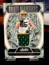 2025 Absolute Tucker Kraft RC Draft Diamonds Patch Packers Rookie