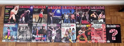 RARE MINT Van Halen Inside magazine complete collection