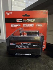 Milwaukee M18 REDLITHIUM FORGE XC8.0 8Ah 18V Li-Ion Power Tool Battery