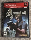 Resident Evil 4 (PlayStation 2, 2005) Greatest Hits- Complete- Disc Mint