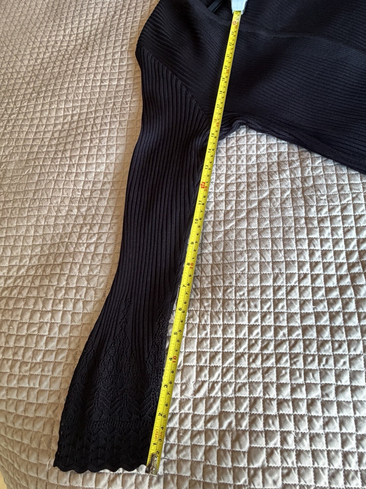 Exclusively Misook Lightweight Open Front Black C… - image 4