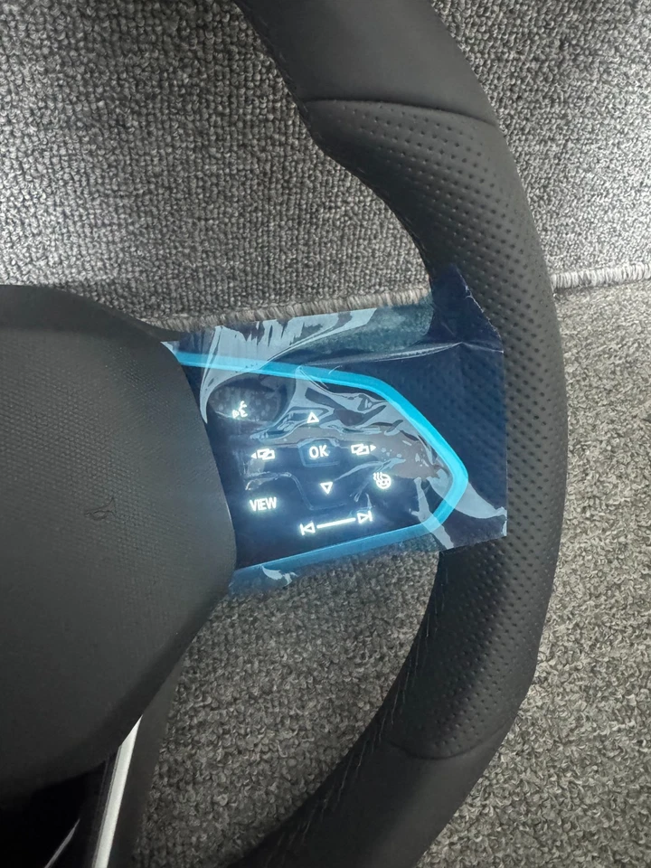 VW CADDY MK5 2020+ Flat Bottom Steering Wheel Heated Retrofit Kit Set - Image 4 of 4