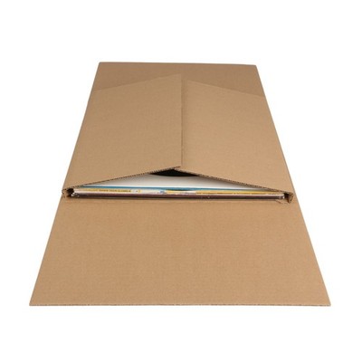 90 St. LP Export Versandkartons für variabel 1-10 Vinyl Schallplatten 2-wellig