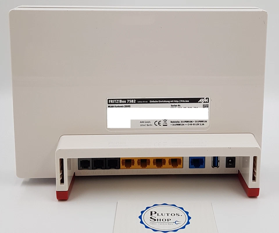 AVM FRITZ!Box 7582 WLAN Internet Router Mesh Repeater DSL VDSL DECT VPN NAS - Bild 3 von 4