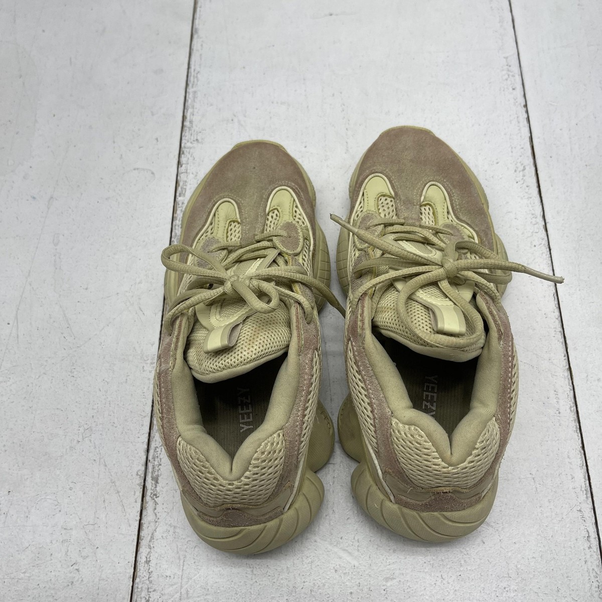 Adidas Yeezy 500 Shoes Mens Size 8 Super Moon Yellow Desert Rat Casual |  eBay