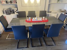 8 Seater Dining  Table and Chairs Happy to sell individually for a quick sale 