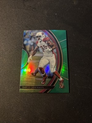 2017 Select David Johnson Concourse Green 5/5 Cardinals #35